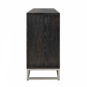 Servanta din stejar Blackbone 225 cm, 4 usi - Img 2