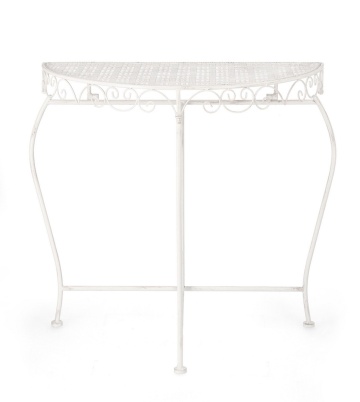 Set de 2 Console Emily, din Oțel vopsit epoxidic, 75x36x75 cm - Img 3