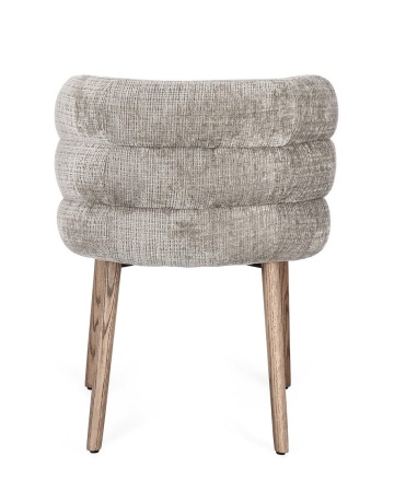Set de 2 scaune Ilma tapitate 60x63x78 cm - Img 4