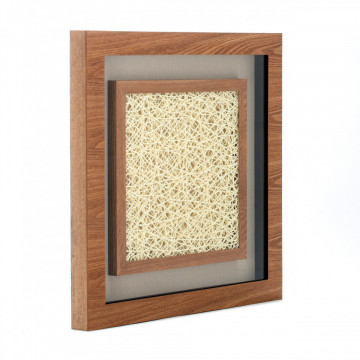 Tablou din lemn Carre III 60cm x 60cm - Img 4