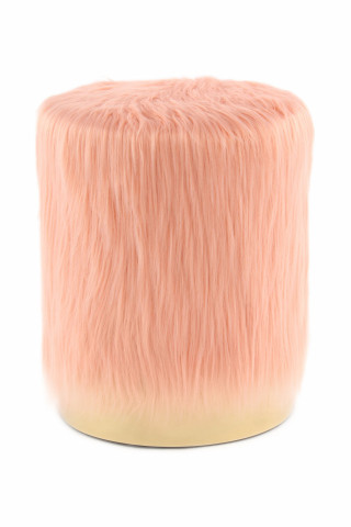 Taburet tapitat Polly Peach - Img 2