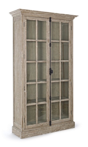 Vitrină Columbia cu 2 uși, din lemn de frasin, finisaj nitrocelulozic, 120x42x210 cm