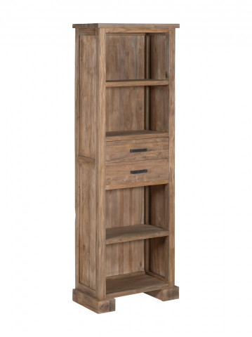 Biblioteca din lemn de drift 65x190 cm