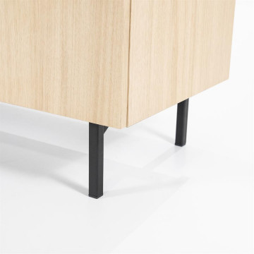 Comoda TV din lemn de stejar Thomas 210 cm - Img 2