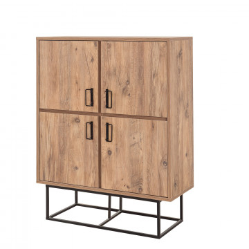 Dulapior din pal melaminat Quantum Solo pin 93x115x36 cm - Img 1