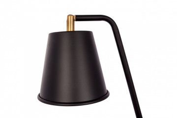 Lampa decorativa din fier Mariti neagra, un bec - Img 5