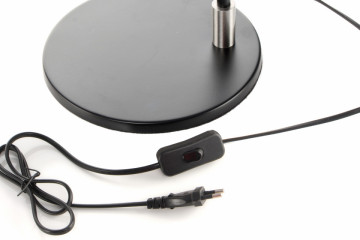 Lampa decorativa din fier Target argintie / neagra, un bec - Img 8