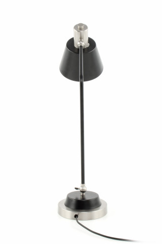 Lampa decorativa din fier Triumph argintie/neagra, un bec - Img 4
