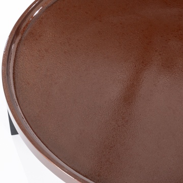 Masuta de cafea Mayson din MDF stejar rosu 120x25 cm - Img 2