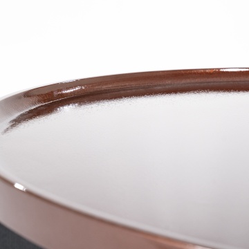 Masuta de cafea Mayson din MDF stejar rosu 120x25 cm - Img 4