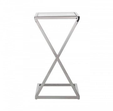 Masuta pentru plante cu blat din sticla Paramount 66,5x35x35 cm - Img 4