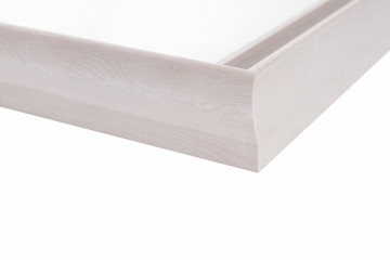 Oglinda dreptunghiulara cu rama din polistiren alba Scott, 45,5cm (L) x 36,5cm (L) x 5,2cm (H) - Img 4