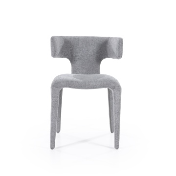 Scaun Dave din Tesatura, metal si lemn antracit - Img 12