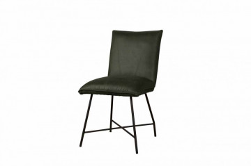 Scaun piele artificiala Trofa verde