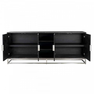 Servanta din stejar Blackbone 225 cm, 4 usi - Img 5