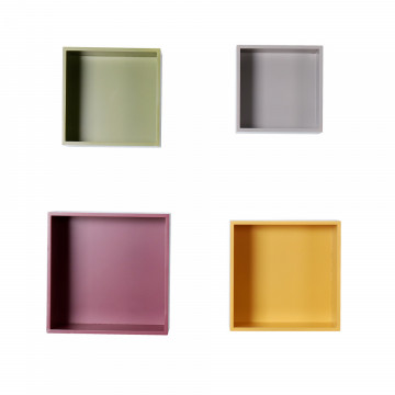 Set de polite etajere Quadro Multi 21-29 x 21-29 cm - Img 2
