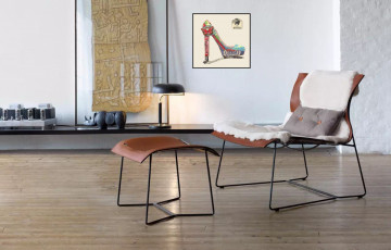 Tablou din hartie Style I 42cm x 42cm - Img 2