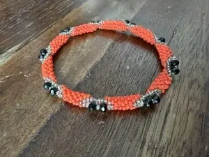 Ritm de Vară | Brățară Handmade cu mărgele Miyuki și cristale fațetate