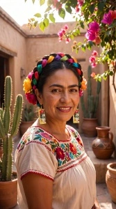 Frida Kahlo | Cercei din mărgele Miyuki | Handmade