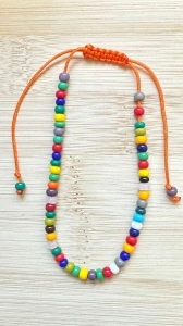 Curcubeu | Brățară de gleznă | Handmade