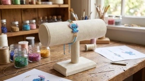 Stitch | Prietenul Albastru | Brățară din mărgele Miyuki