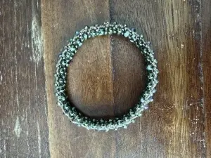 Pădurea Fermecată | Brățară handmade perle și cristale smarald