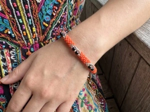 Ritm de Vară | Brățară Handmade cu mărgele Miyuki și cristale fațetate