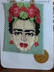 Frida Kahlo | Cercei din mărgele Miyuki | Handmade | Atelier Aurora - Img 2