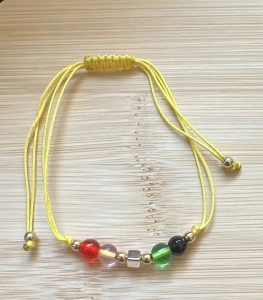 Lemon Pop | Brățară de gleznă | Handmade