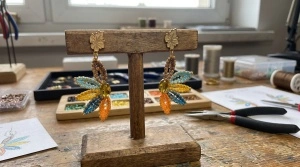 Tropicana | Cercei din mărgele Miyuki | Handmade