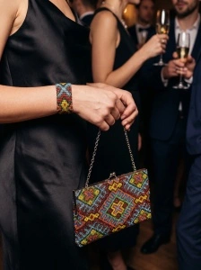 Dor de Acasă | Brățară & Poșetă din mărgele Miyuki