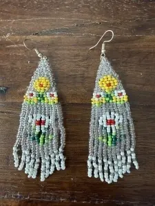 Floare de Câmp | Cercei handmade din mărgele Miyuki