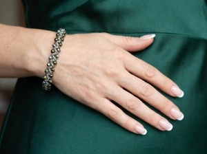 Pădurea Fermecată | Brățară handmade perle și cristale smarald
