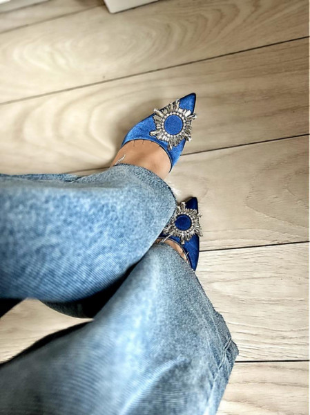 Pantofi Sindy Blue - Img 4