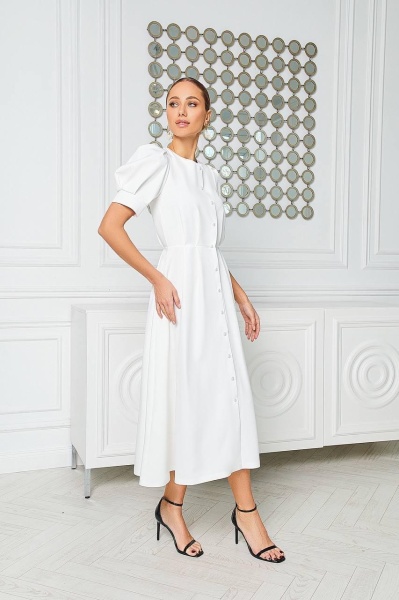 Rochie Hermosa Lunga White - Img 3