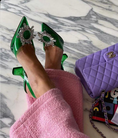 Sindy Transparent Green
