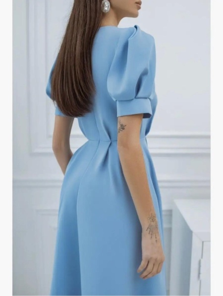 Rochie Hermosa Lunga Bleu - Img 6