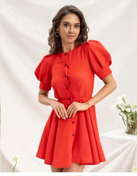 Rochie Hermosa Scurta Red