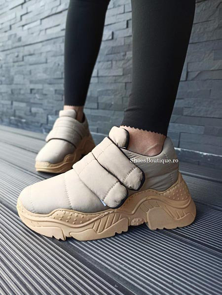 Adidasi Cori Gri Kaki
