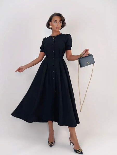 Rochie Hermosa Lunga Black