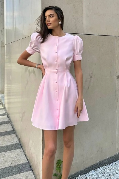 Rochie Hermosa Scurta Pink
