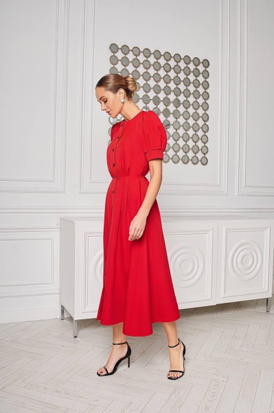 Rochie Hermosa Lunga Red - Img 5
