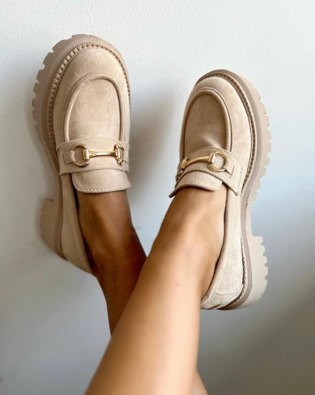 Mocasini Beige Bee