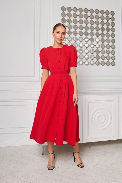Rochie Hermosa Lunga Red