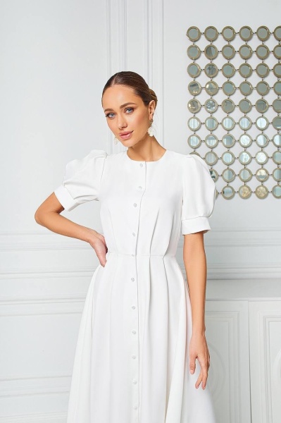 Rochie Hermosa Lunga White - Img 2