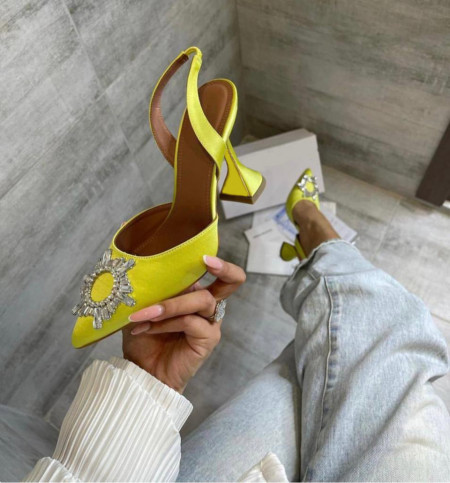 Pantofi Sindy Yellow - Img 4