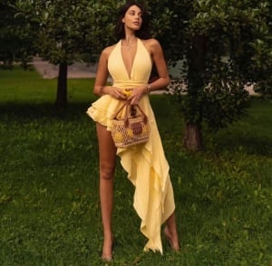 Rochie Anabel Galben