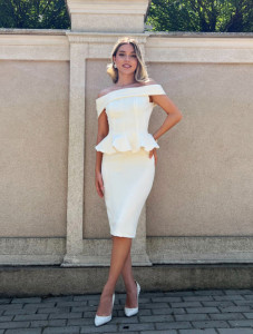 Rochie Serena Ivory