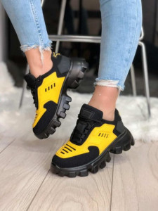 Ayla Унисекс жълто и черно Adidas