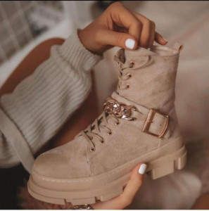 Ghete Karla Beige